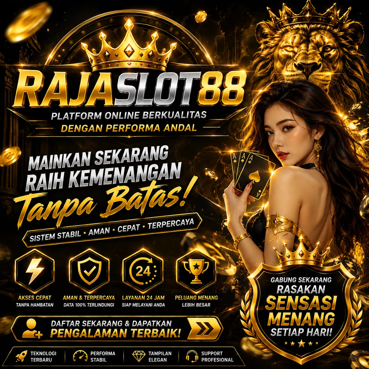 RAJASLOT88 Banner